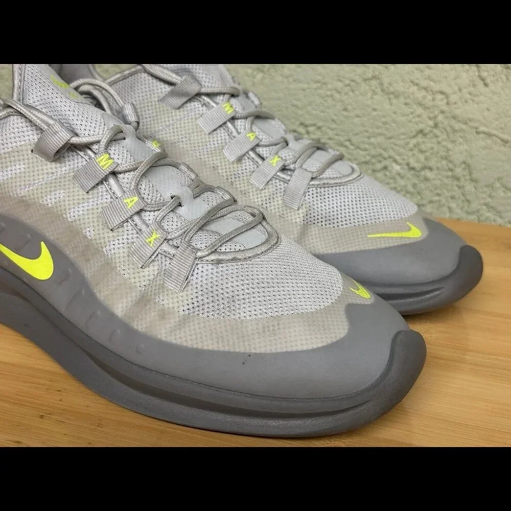 Size 12 - Nike Air Max‎ Axis GS Mens Gray Athletic Shoes Sneakers AA2146-010